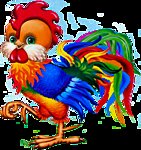 Схема вышивки «Петух»