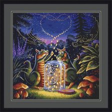 Схема вышивки «Дракоша»