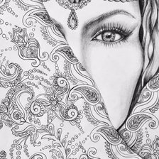 Схема вышивки «рисунок»