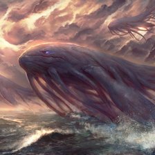 Схема вышивки «киты»