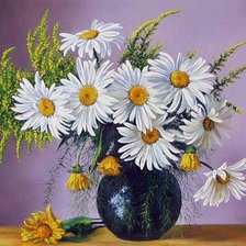 Схема вышивки «цветы»