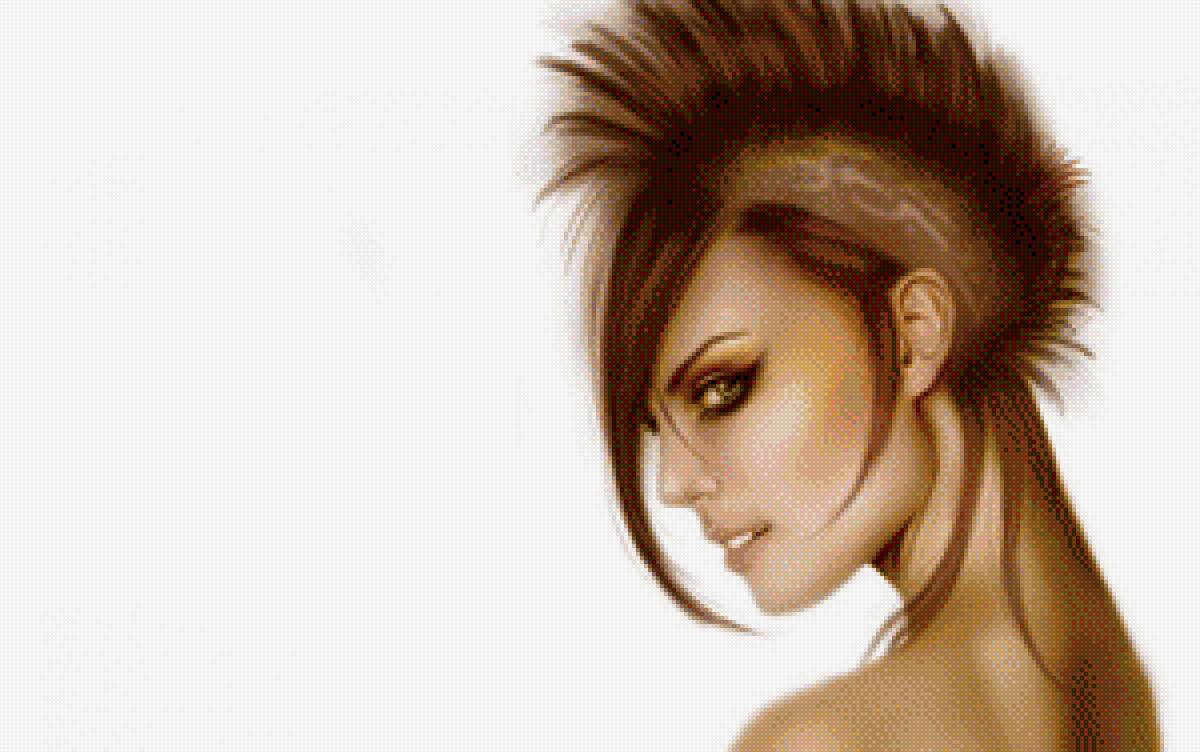 Панк - стимпанк, девушка, панк, сила - предпросмотр