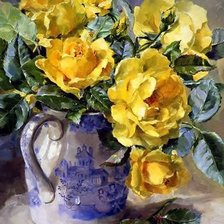 желтые розы