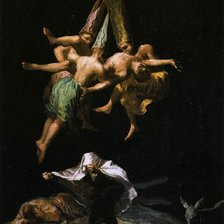 Схема вышивки «Полёт ведьм»