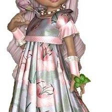 Схема вышивки «РОЗОВАЯ ПТИЧКА»