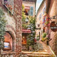 Схема вышивки «schody»