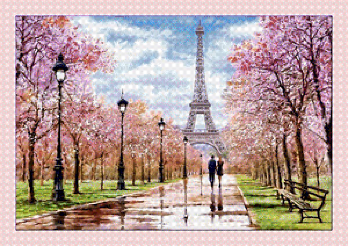 spacer po parku - париж - предпросмотр