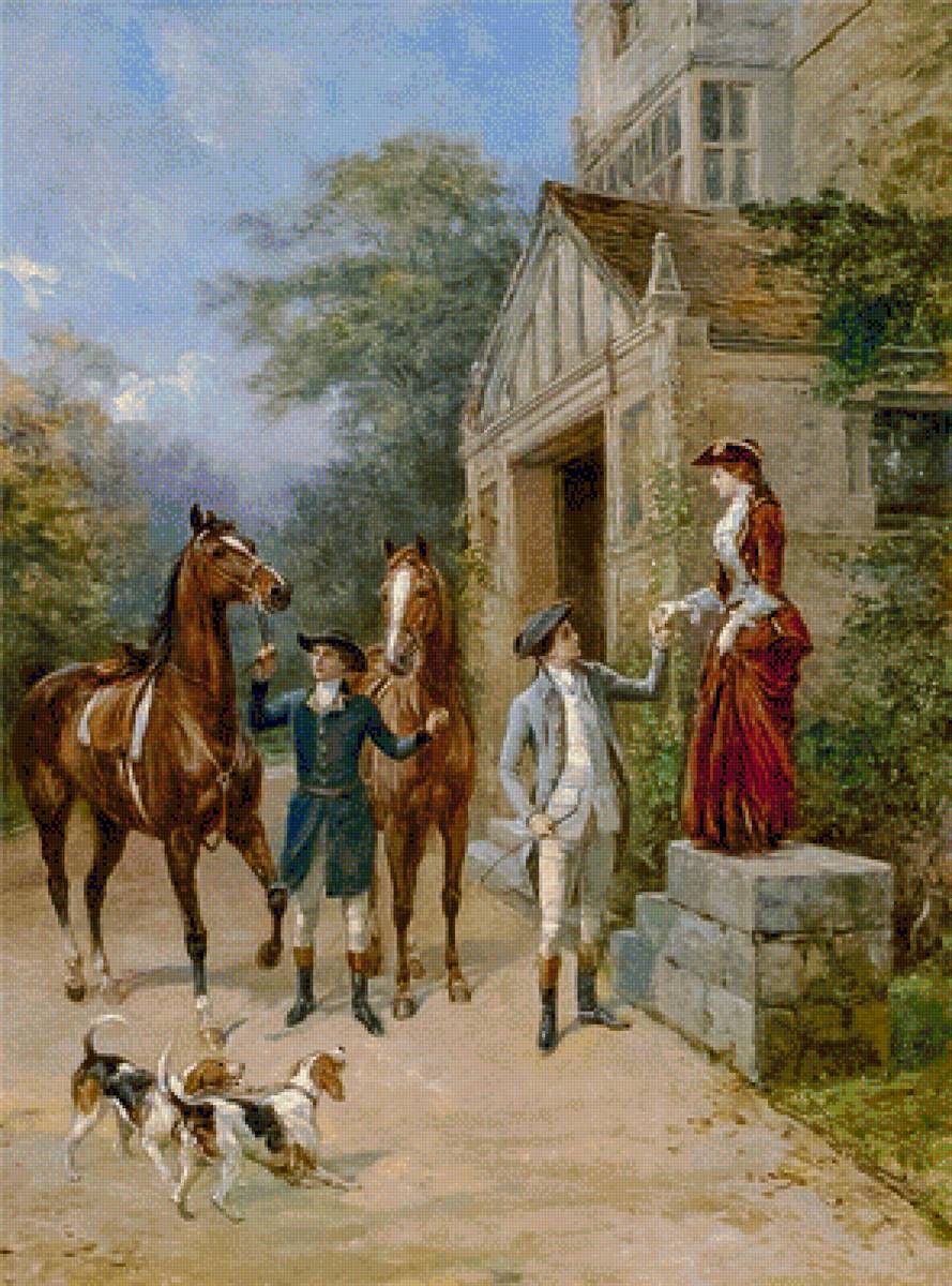 Gallant and Gentle. - heywood hardy.scenarys.people.animals. - предпросмотр