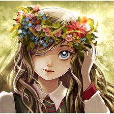 Схема вышивки «Принцесса леса»