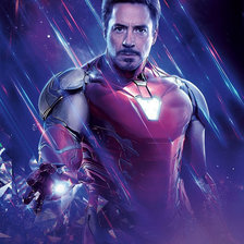 Схема вышивки «Тони Старк»