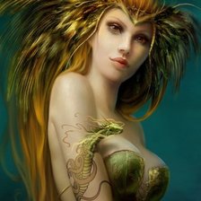 Схема вышивки «девоика»