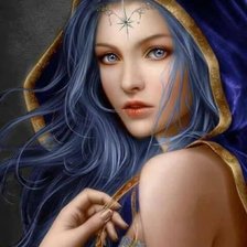 Схема вышивки «горска фея 1»