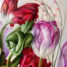 Схема вышивки «цветы»