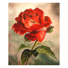 Схема вышивки «Роза.»