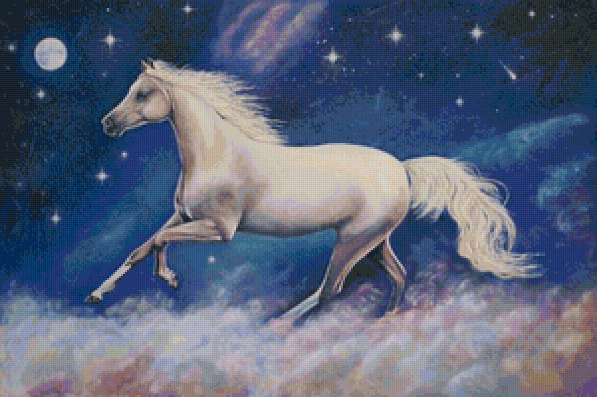 звёздный конь-1 - животные, лошади - предпросмотр