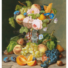 Схема вышивки «Фруктовый натюрморт.»