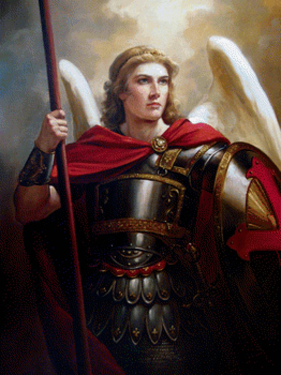 Архангел Михаил Андрей Шишкин - шишкин, религия, живопись, славяне - предпросмотр