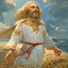 Схема вышивки «Даждьбог Андрей Шишкин»