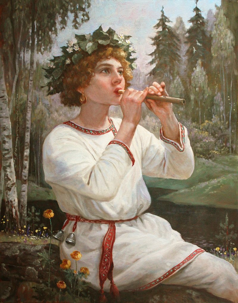 Лель Андрей Шишкин - мифология, славяне, язычество, живопись, шишкин - оригинал
