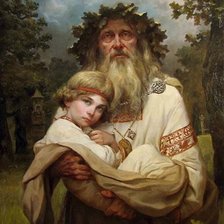 Схема вышивки «Наречение именем Андрей Шишкин»