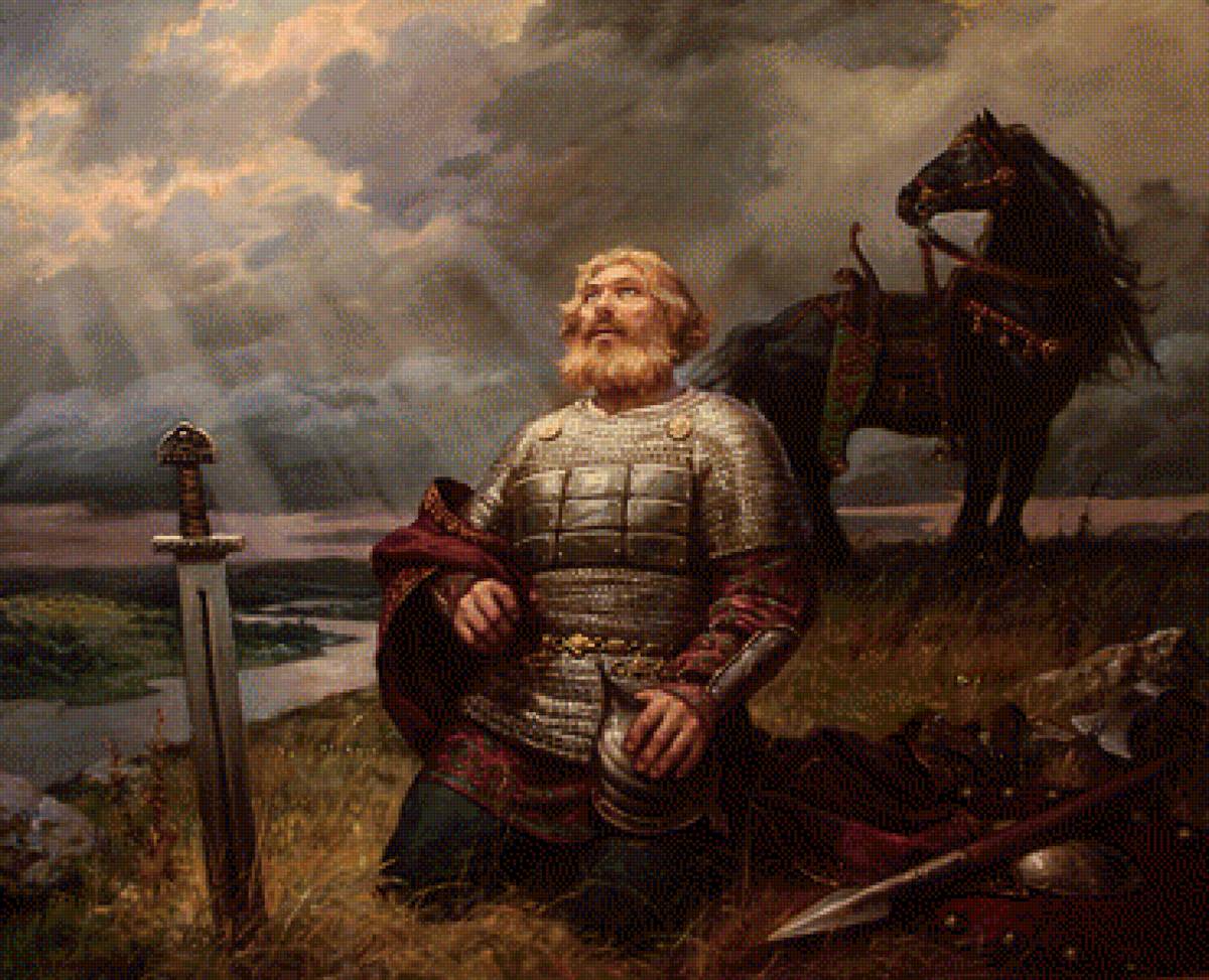 Последний поход Ильи Муромца Андрей Шишкин - живопись, мифология, славяне, шишкин - предпросмотр