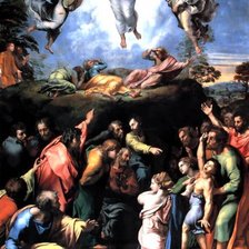 Схема вышивки «Преображение Рафаэль Санти»