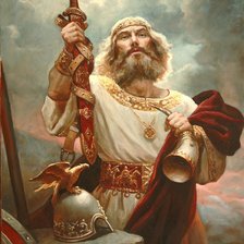 Схема вышивки «Свентовит Андрей Шишкин»