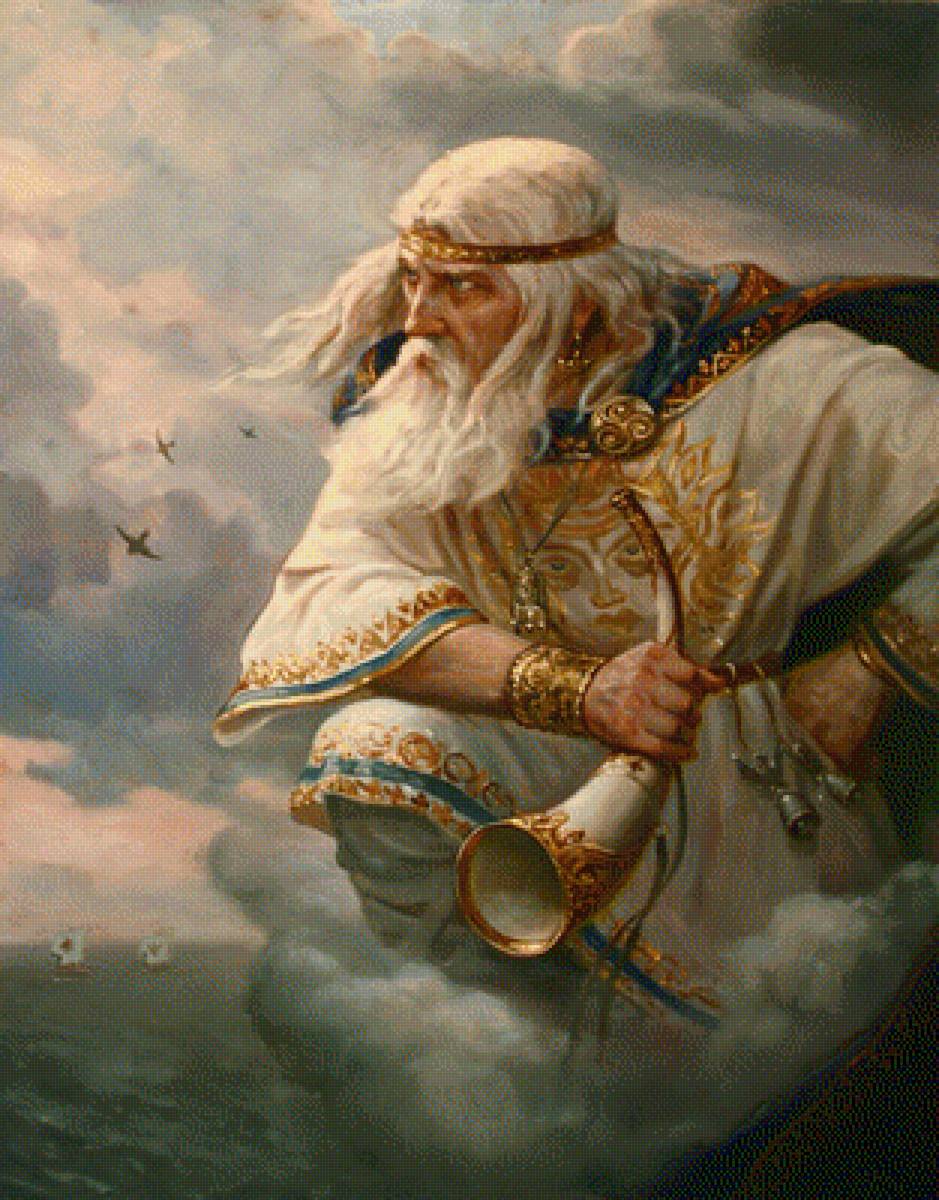 Стрибог Андрей Шишкин - славяне, язычество, живопись, шишкин, мифология - предпросмотр