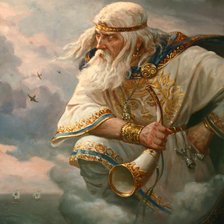 Схема вышивки «Стрибог Андрей Шишкин»