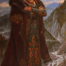 Схема вышивки «Уральский сказ Андрей Шишкин»