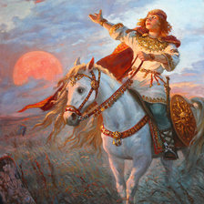 Схема вышивки «Хорс Андрей Шишкин»