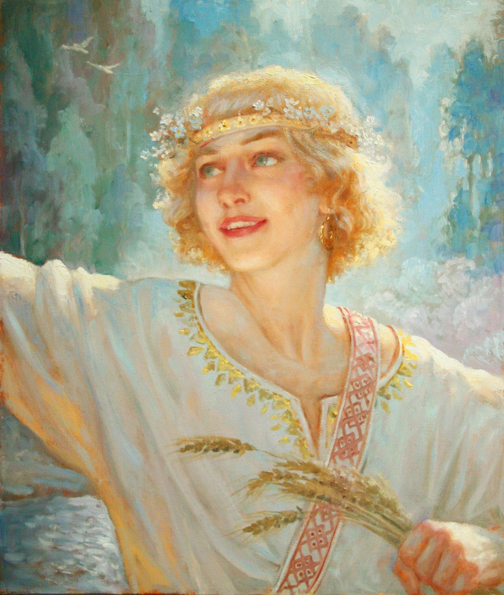 Ярило Андрей Шишкин - живопись, язычество, мифология, шишкин, славяне - оригинал