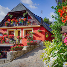 Схема вышивки «Bagergue-Vall D'Aran-Catalonia.»