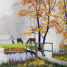 Схема вышивки «Худ. Юрий Зосич (Беларусь)»