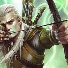 Схема вышивки «Воин»