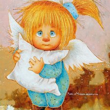 Схема вышивки «Ангел»