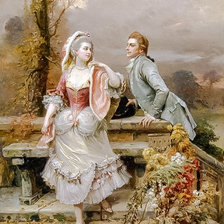 Lovers in the Garden.