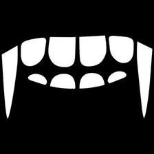 Схема вышивки «клыки»