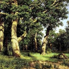 Схема вышивки «Роща»