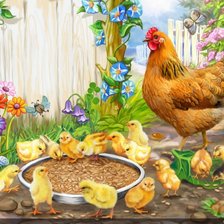 Схема вышивки «семейка»