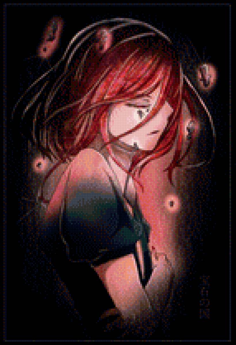 Киноварь - cinnabar, houseki no kuni, страна самоцветов - предпросмотр