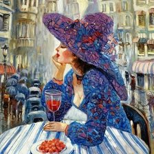 Схема вышивки «наедине с собою»