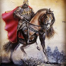 Схема вышивки «Витязь»