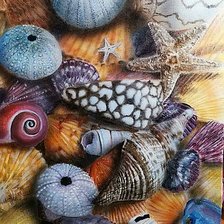 Схема вышивки «Морские дары»