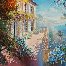 Схема вышивки «Дача»