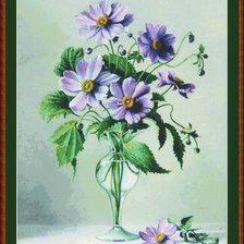 Схема вышивки «Букетик цветов»