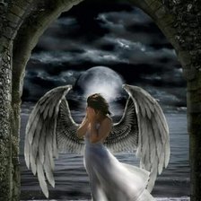 Схема вышивки «падший ангел»