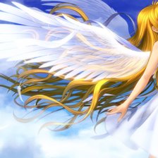 Схема вышивки «Ангел»