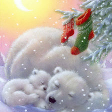 Схема вышивки «Новогодние сны»