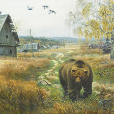 Худ. Горбатов В. Хозяин тайги